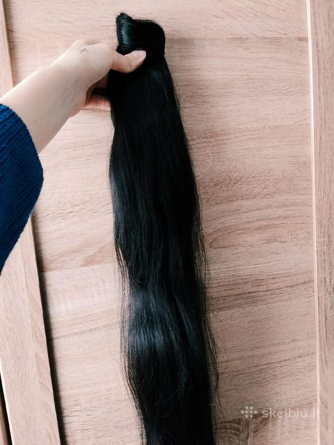 Tikro plauko kasa70cm - nuotraukos Nr. 5