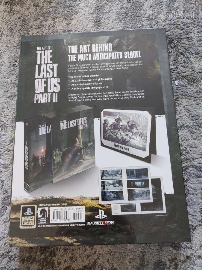 The art of the last of us part 2 artbook - nuotraukos Nr. 2