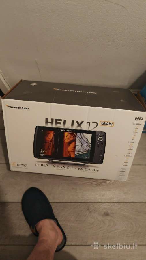 Humminbird helix 12 su live galva