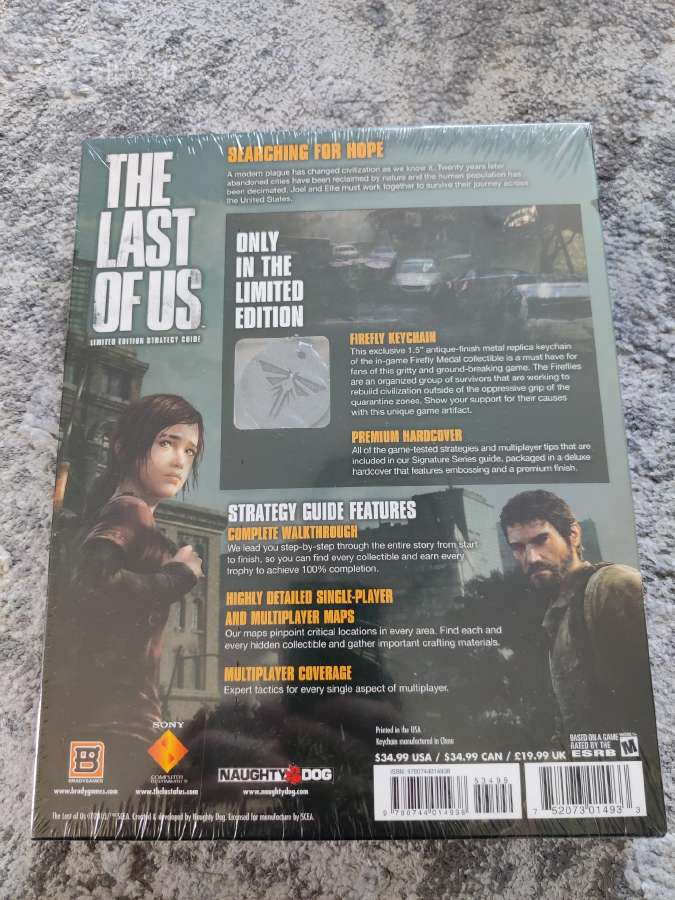 The last of us strategy guide+ pakabukas - nuotraukos Nr. 2