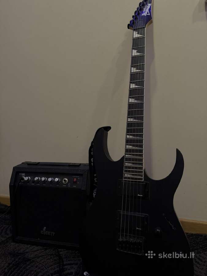 Elektrine Gitara Ibanez Rg Gio Rg121dx Bkf