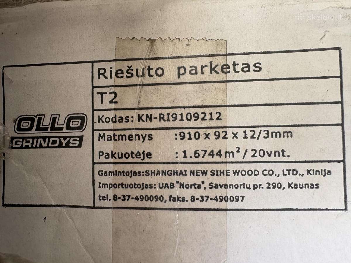 Riešutmedžio parketlentės - nuotraukos Nr. 2