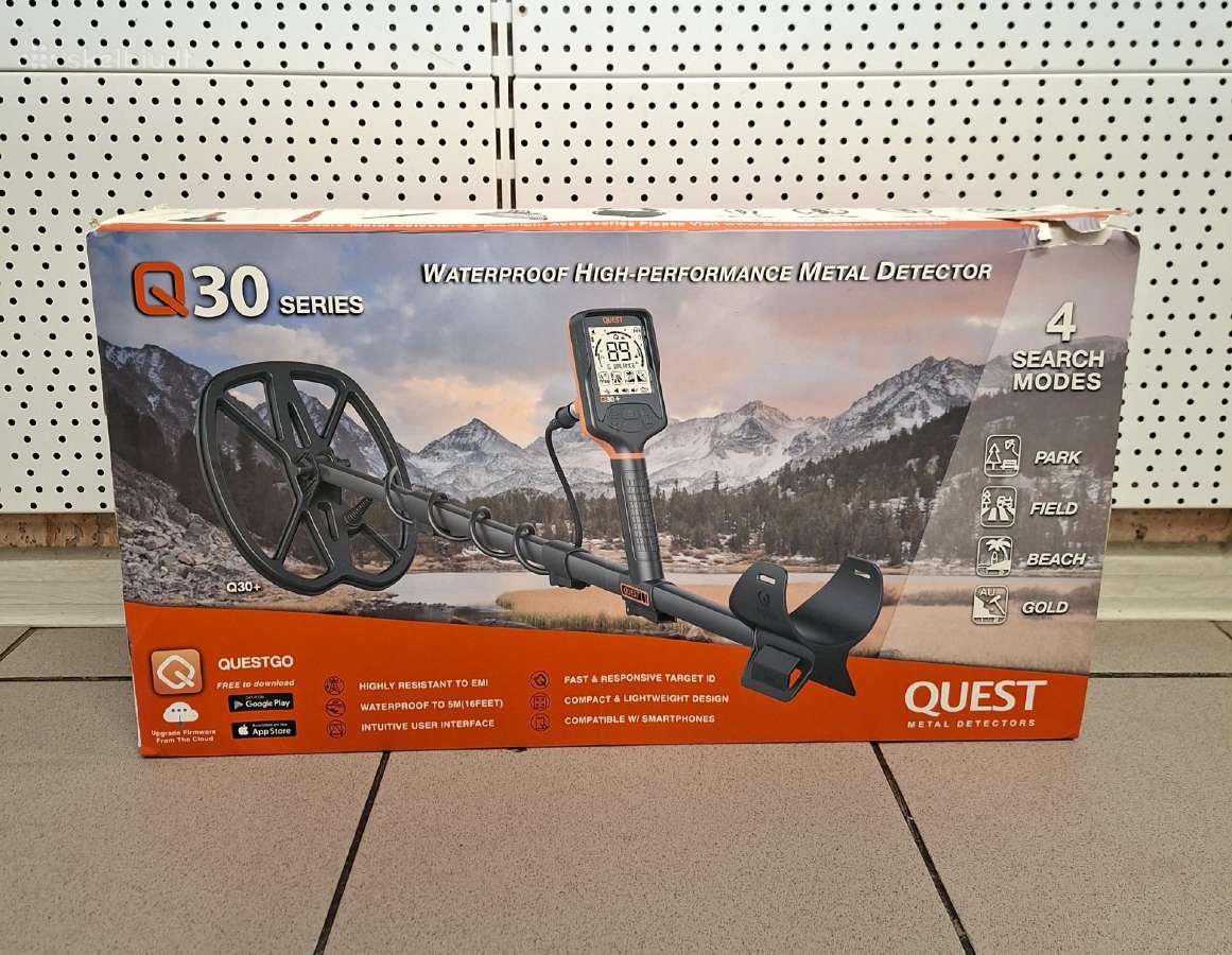 Metalo detektorius Quest Q30 series. Siunčiame
