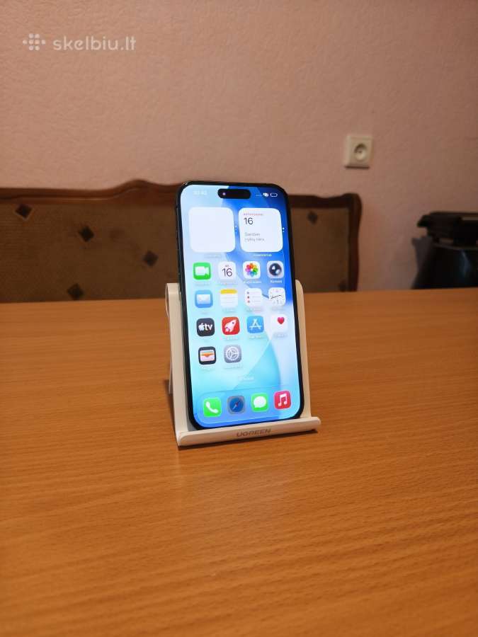 Geros būklės iPhone 15 Pro , 128gb