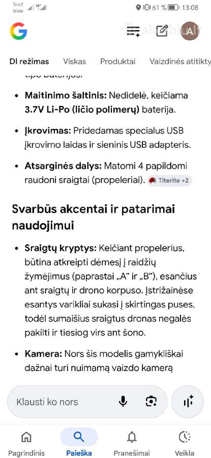 Dronas - nuotraukos Nr. 3