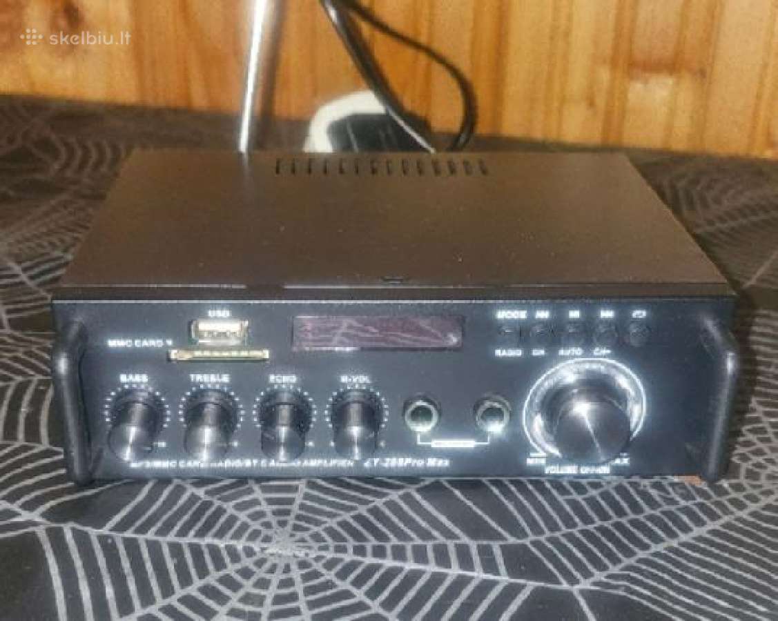 Hi-fi stereo audio amplifier