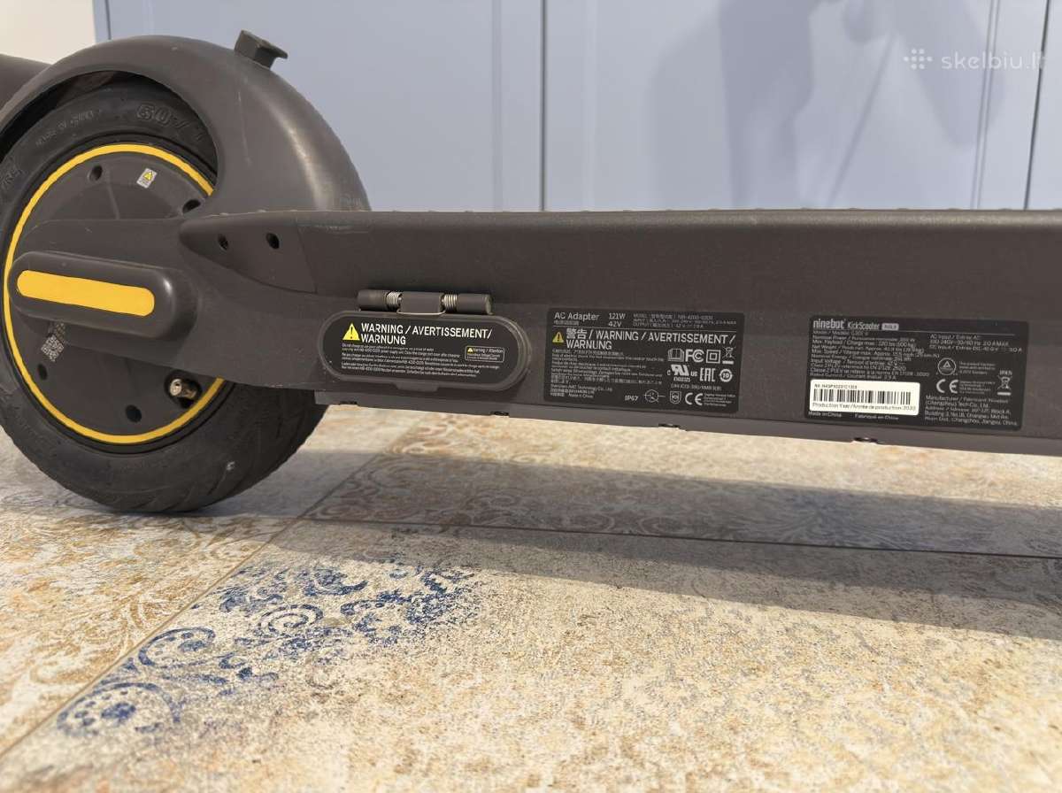 Ninebot G30 max - nuotraukos Nr. 8