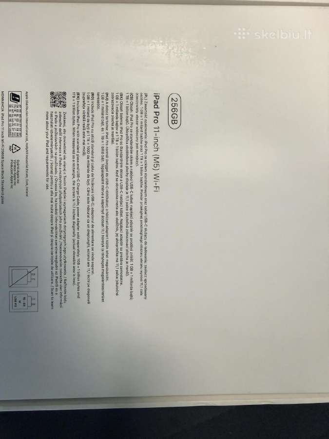 Apple iPad Pro M5 256gb 2025m - nuotraukos Nr. 7