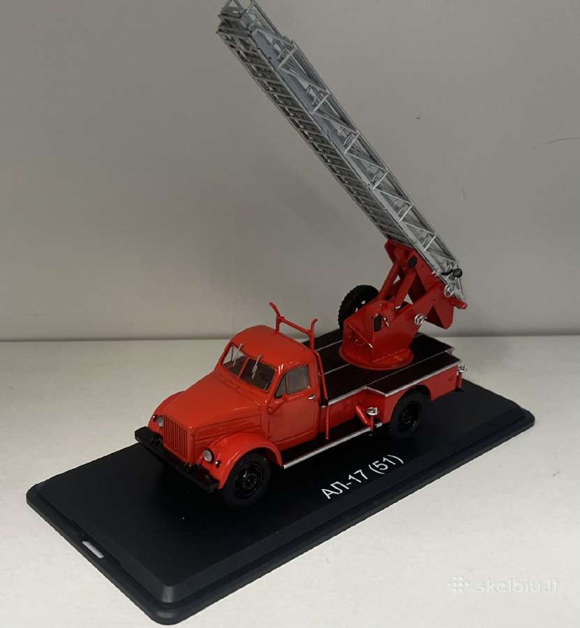 Kolekciniai modeliukai- gaz 51 gaisrine