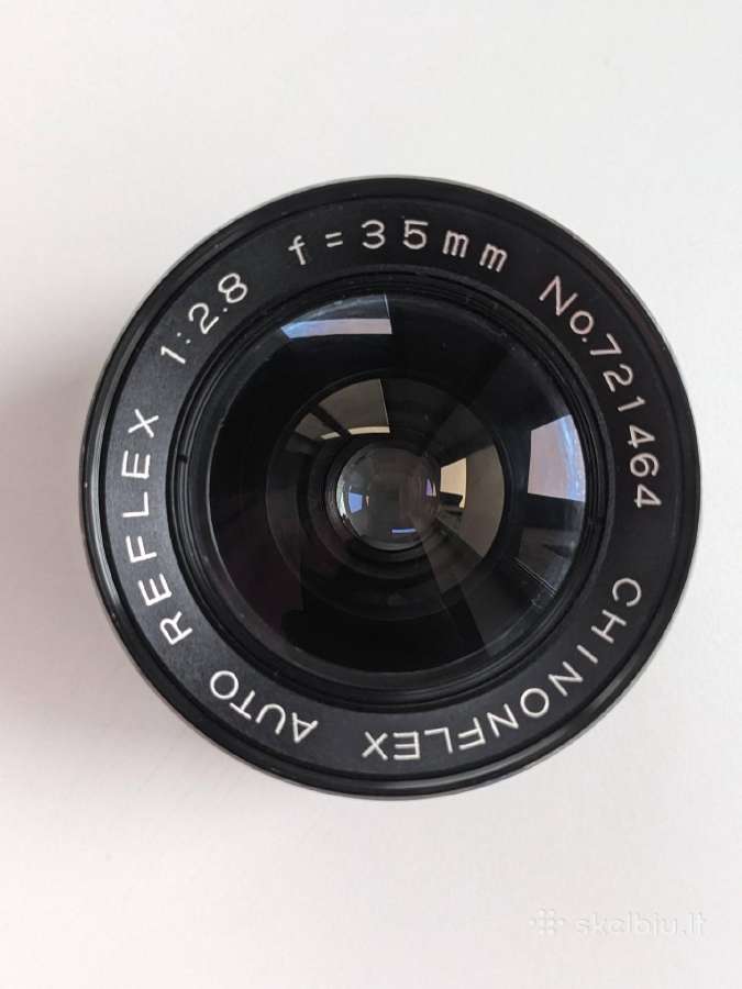 35mm f2.8 / M42 Chinonflex Auto Reflex objektyvas
