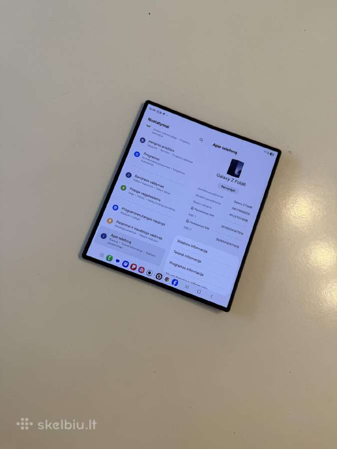 Samsung galaxy Z fold 6 256gb