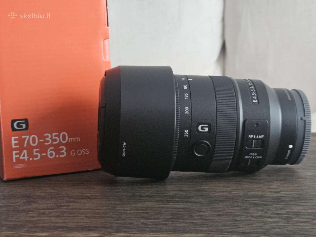 Sony E 70-350mm F4.5-6.3 G Oss