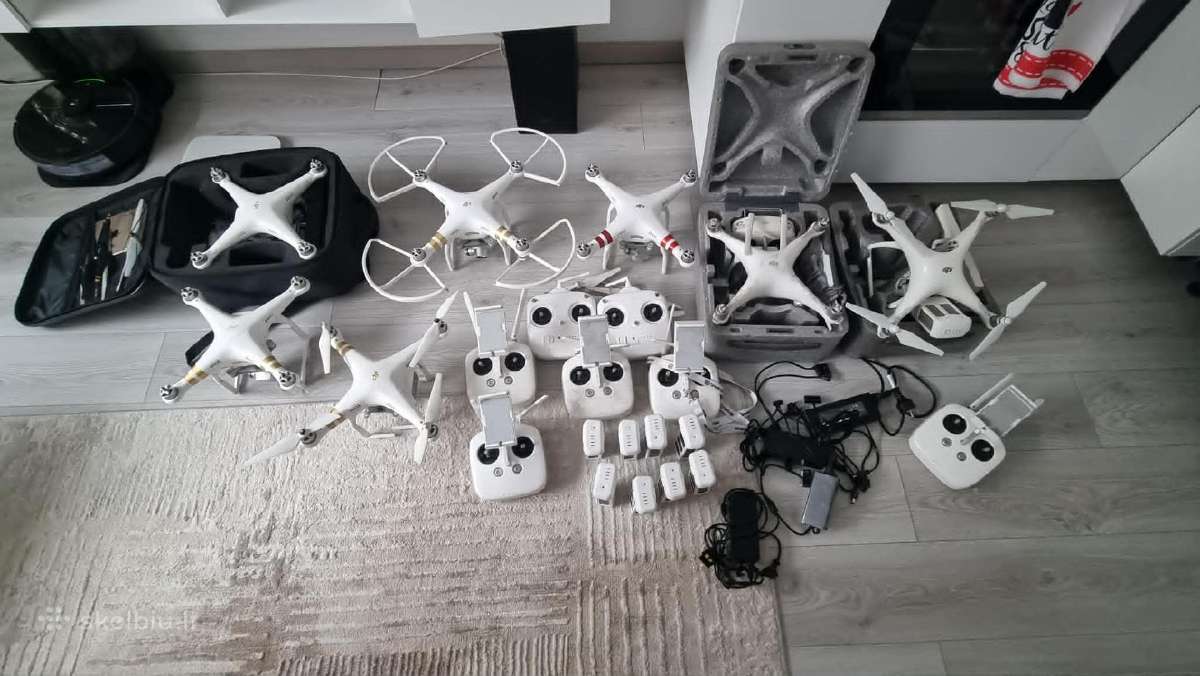 Dji phantom 3,4 lotas