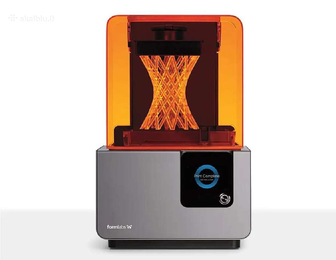 Parduodu du defektuotus 3D spausdintuvus formlabs