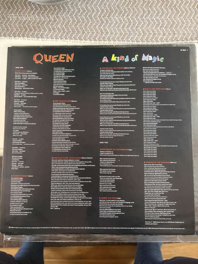 Queen “ A kind of magic 1985/1986 - nuotraukos Nr. 3