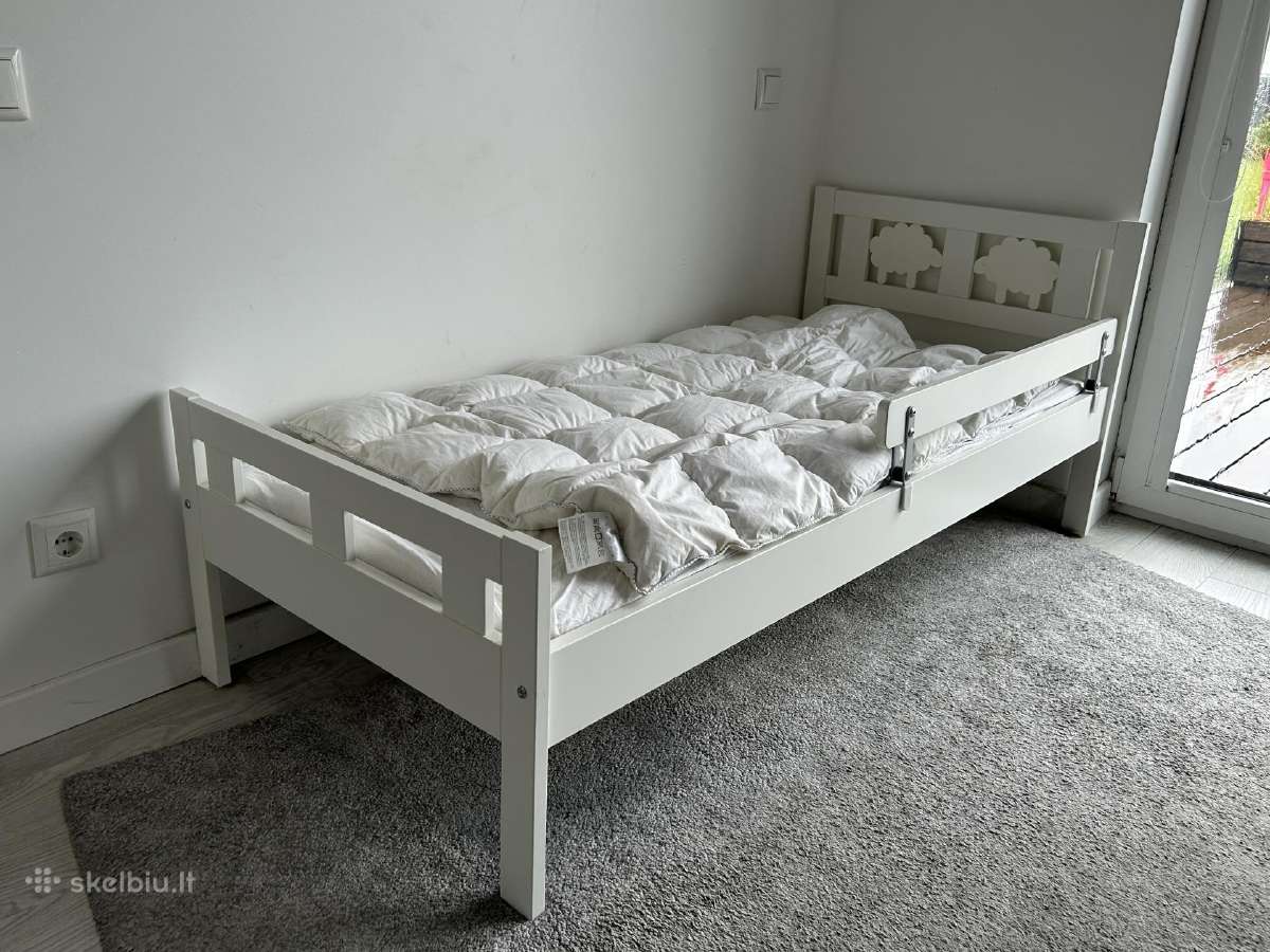 Naudota vaikiska lova 70x160 Ikea Kritter