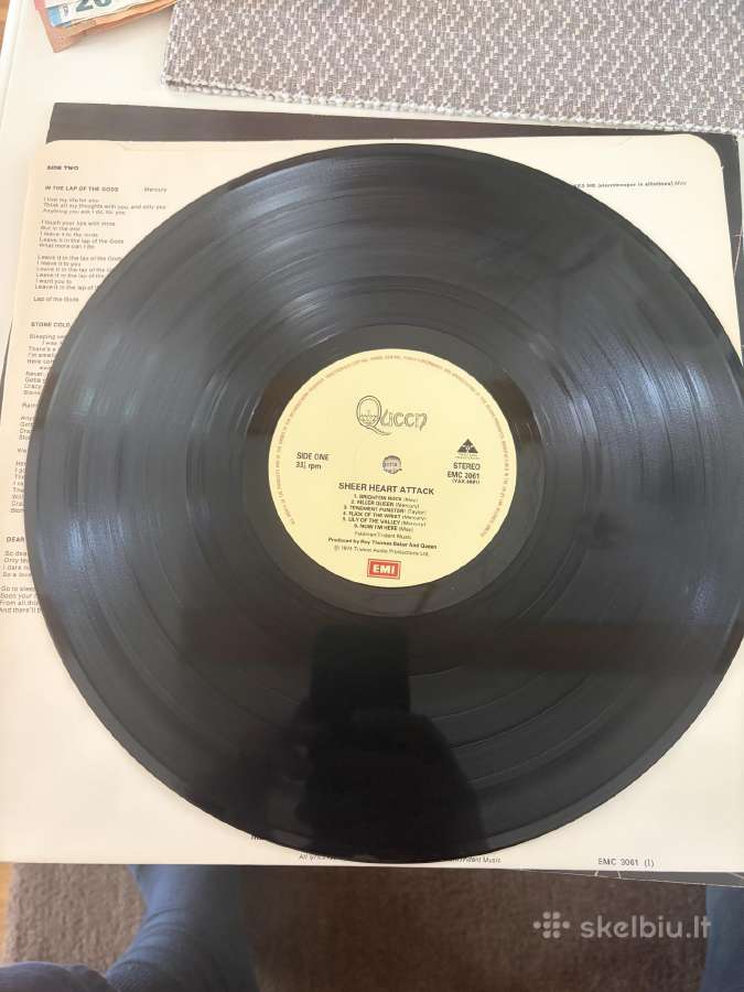 Queen “sheer heart attack 1974 emi - nuotraukos Nr. 5