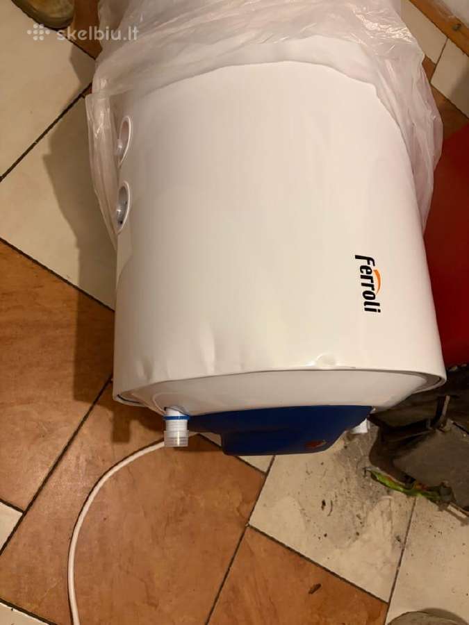Kombinuotas horizontalus 100 l vandens šildytuvas - nuotraukos Nr. 2