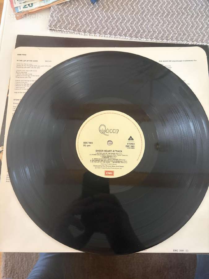 Queen “sheer heart attack 1974 emi - nuotraukos Nr. 6