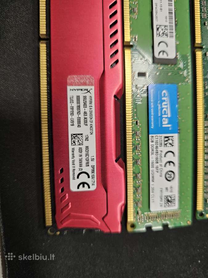 Ddr 3 RAM 4 ir 8 GB - nuotraukos Nr. 2
