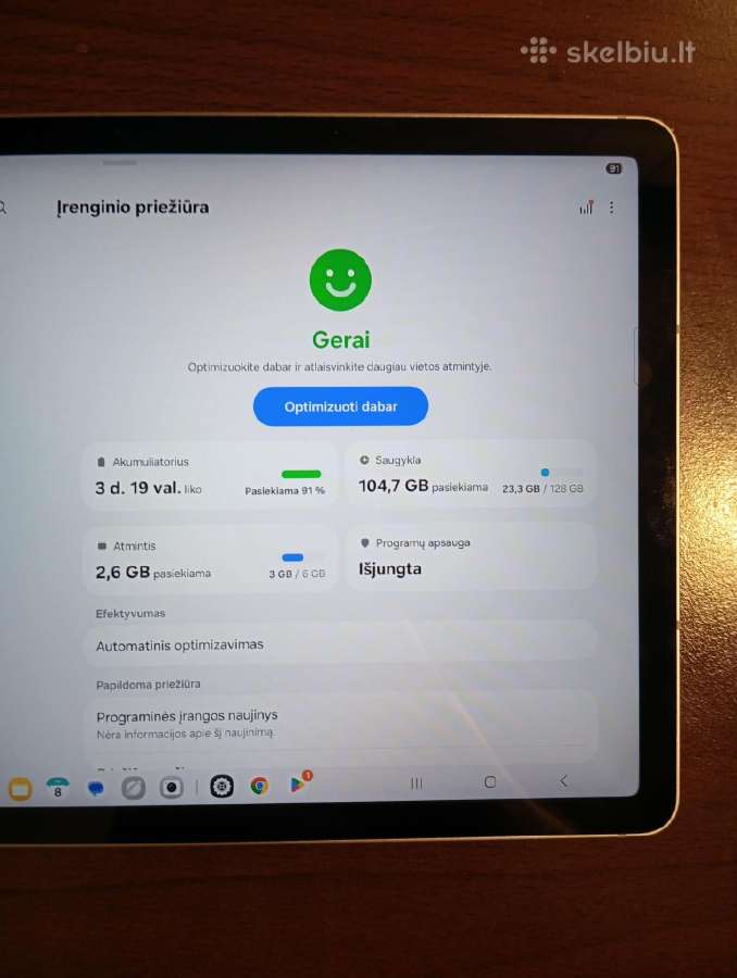 Planšetinis kompiuteris Samsung s10