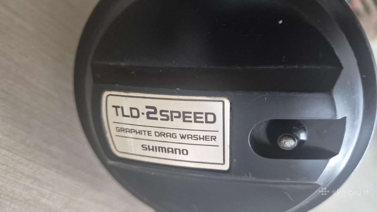 Jūrinė 2 greičių ritė Shimano Tld 20 su valu - nuotraukos Nr. 4