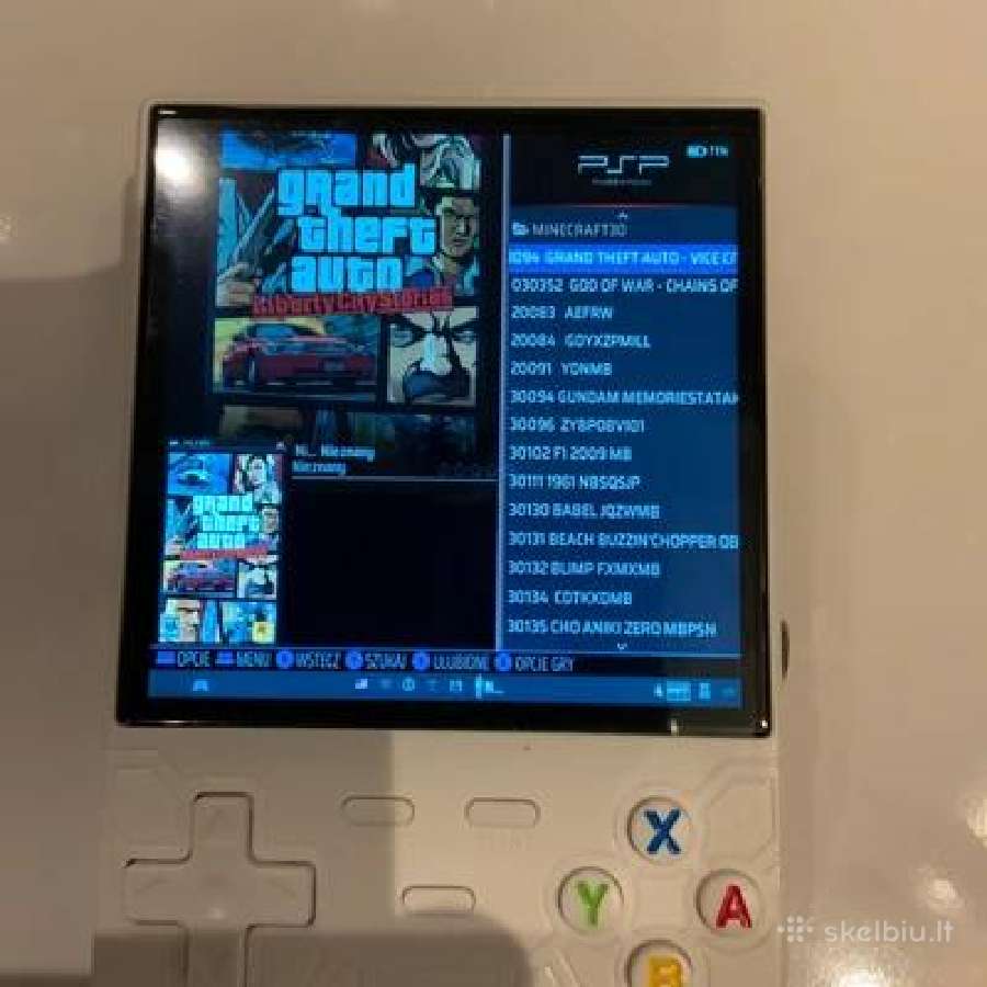 Sony PSP Ps1 ir kt retro emuletorius r36 ultra - nuotraukos Nr. 2