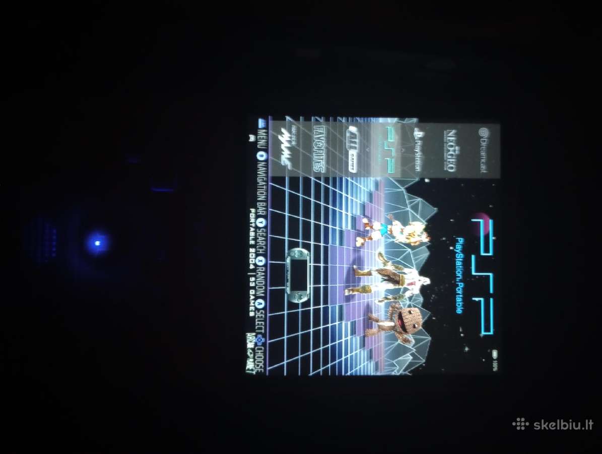 Sony PSP Ps1 ir kt retro emuletorius r36 ultra - nuotraukos Nr. 4