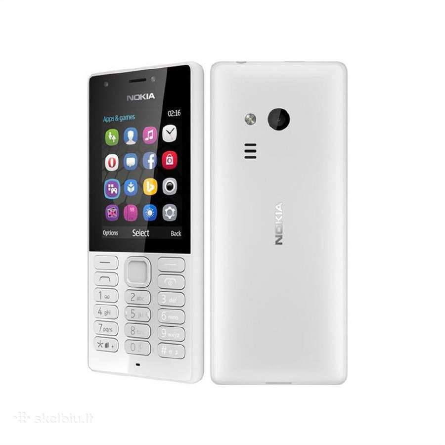 Nokia 216 originalas Lt meniu
