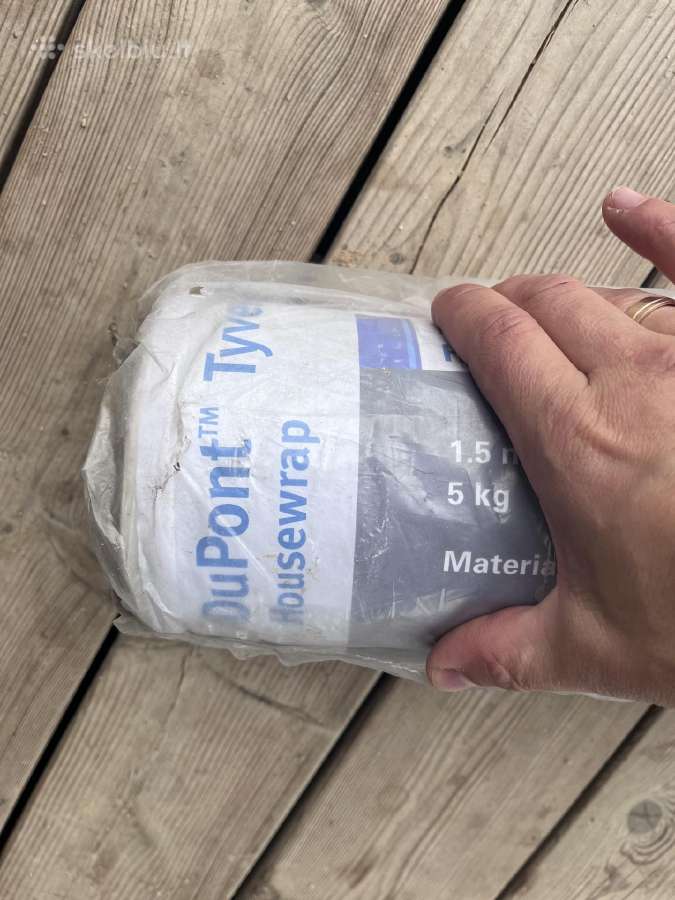 Difuzine tyvek plevele