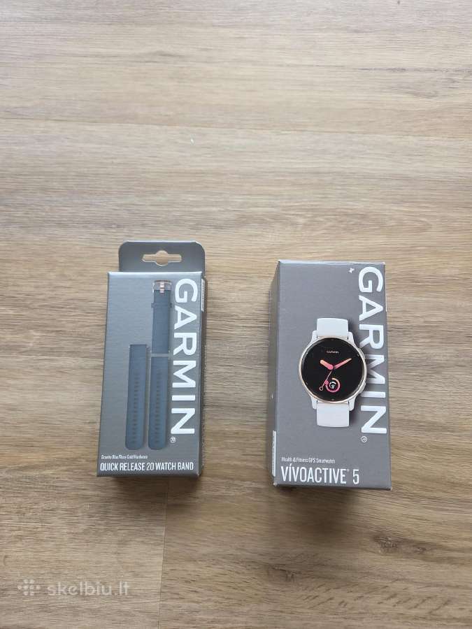 Garmin Vivoactive 5 White 010-02862-11 Laikrodis