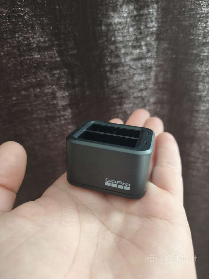 Orginalus gopro 10-11-12 bateriju pakrovėjas