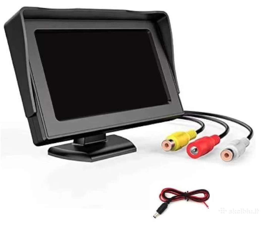 Monitorius automobiliui ar retro kompiuteriui 4.3"