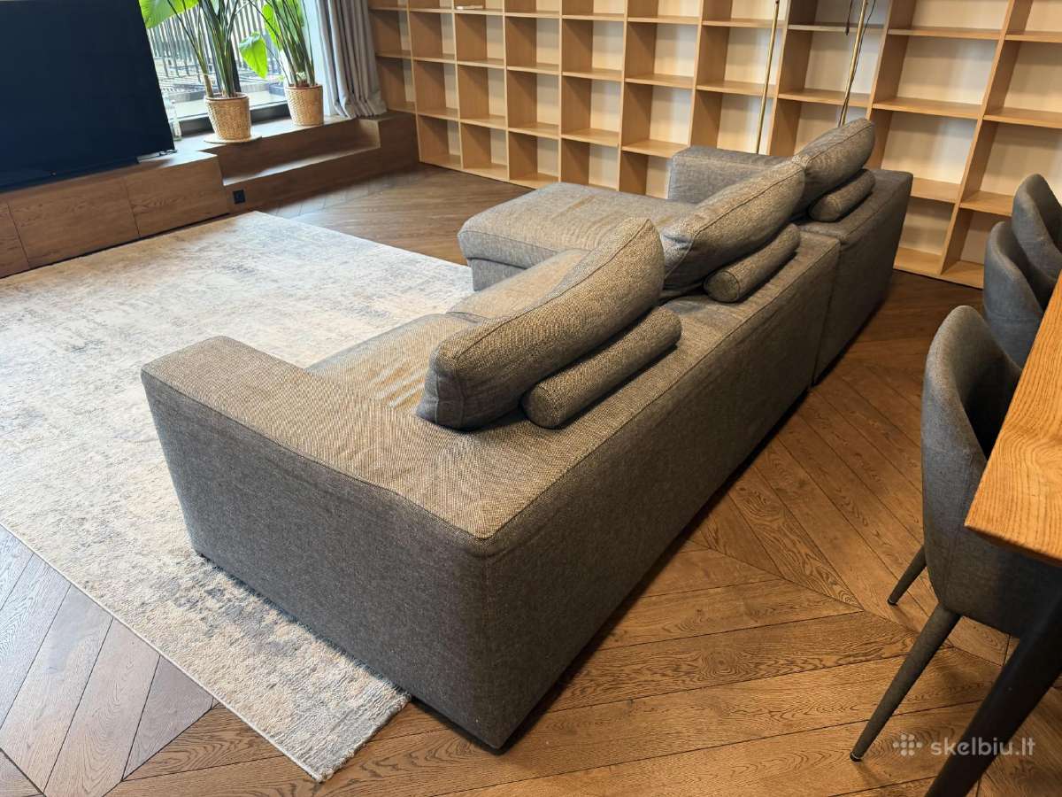 Saba Italia (distyle) kampinė sofa. Nauja >8000 Eu - nuotraukos Nr. 2