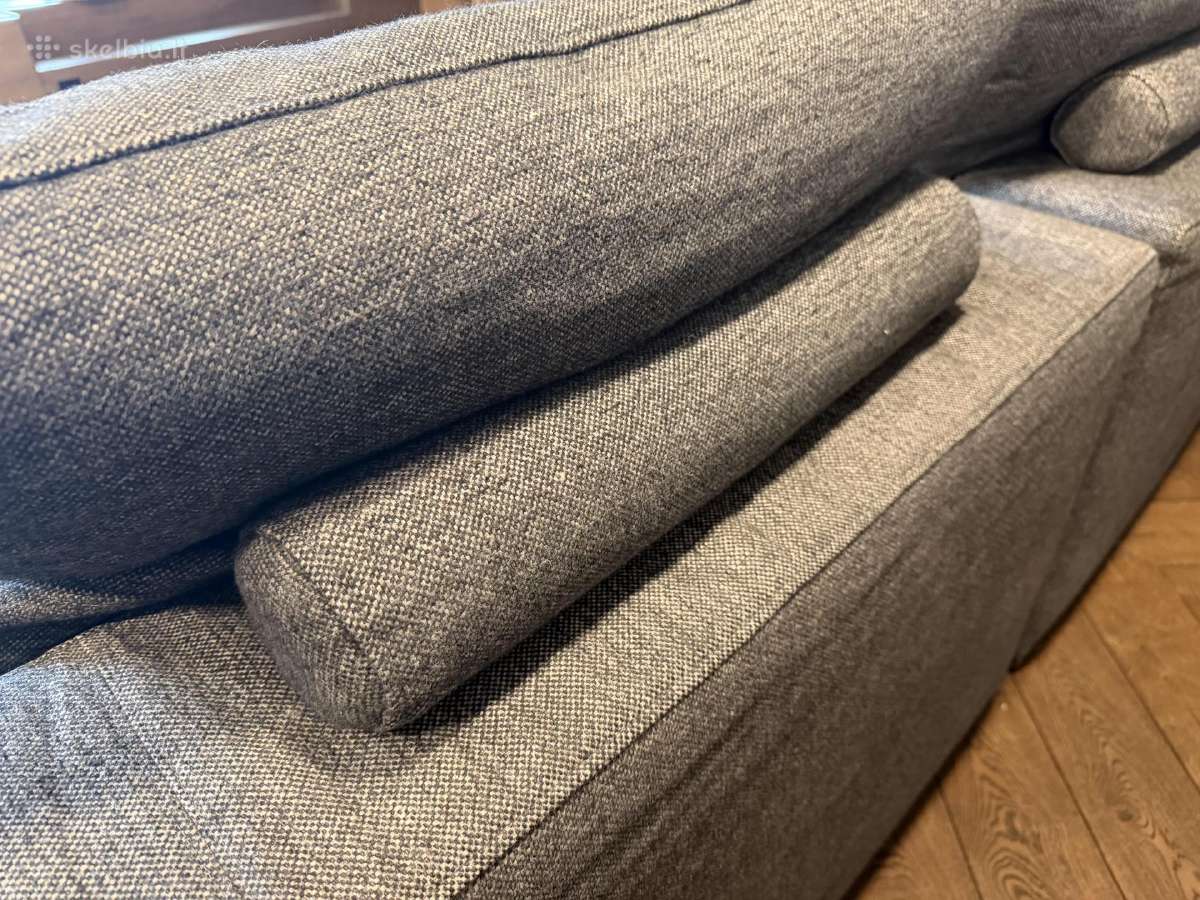 Saba Italia (distyle) kampinė sofa. Nauja >8000 Eu - nuotraukos Nr. 3