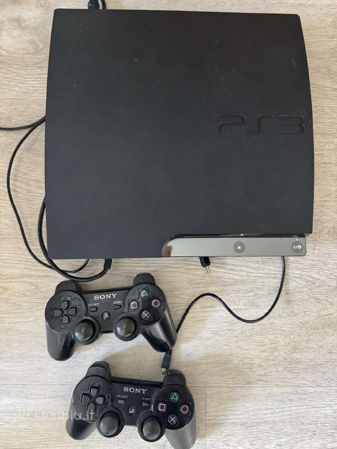 Parduodu Playstation 3 su žaidimais