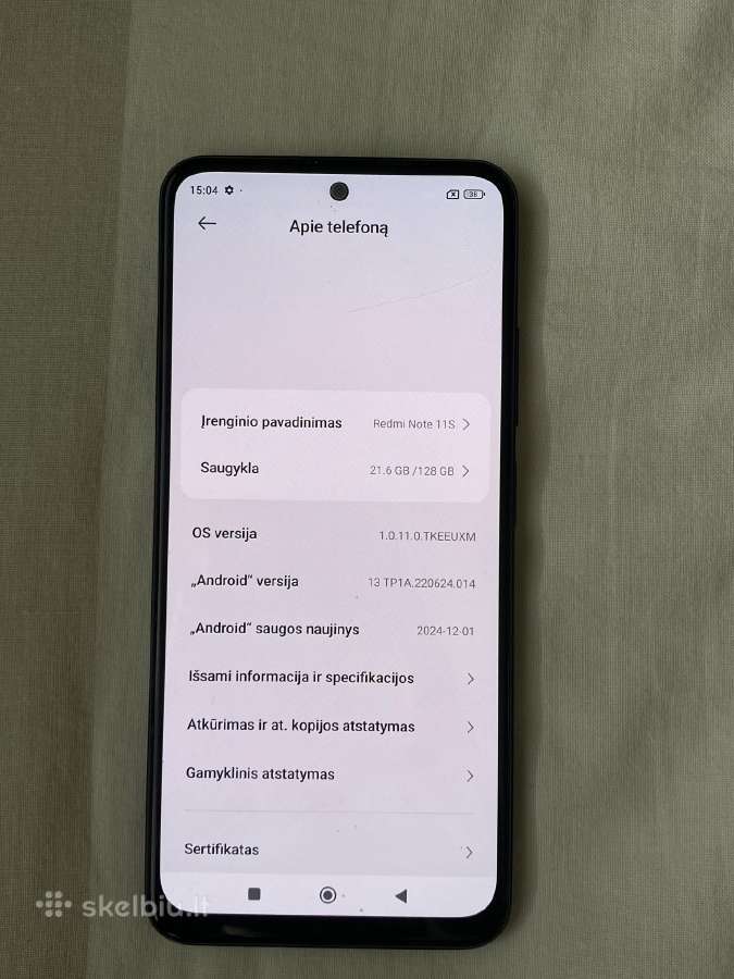 Redmi note 11s - nuotraukos Nr. 5