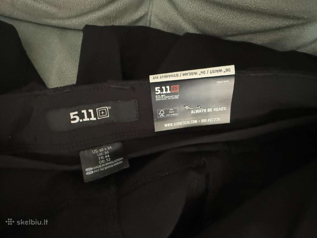Kelnės 5.11 Ridge Pant Black - nuotraukos Nr. 3