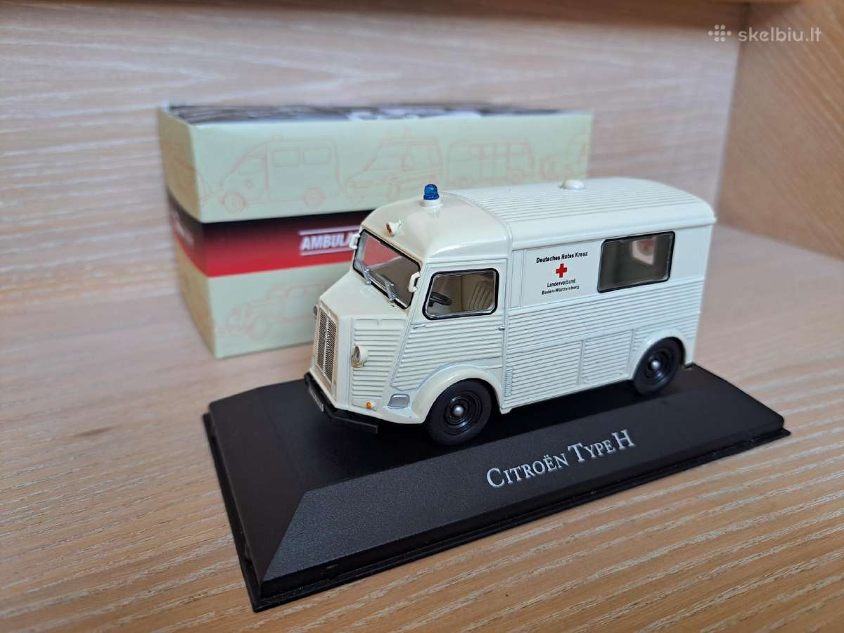 Citroen H Ambulance 1/43 modeliukas