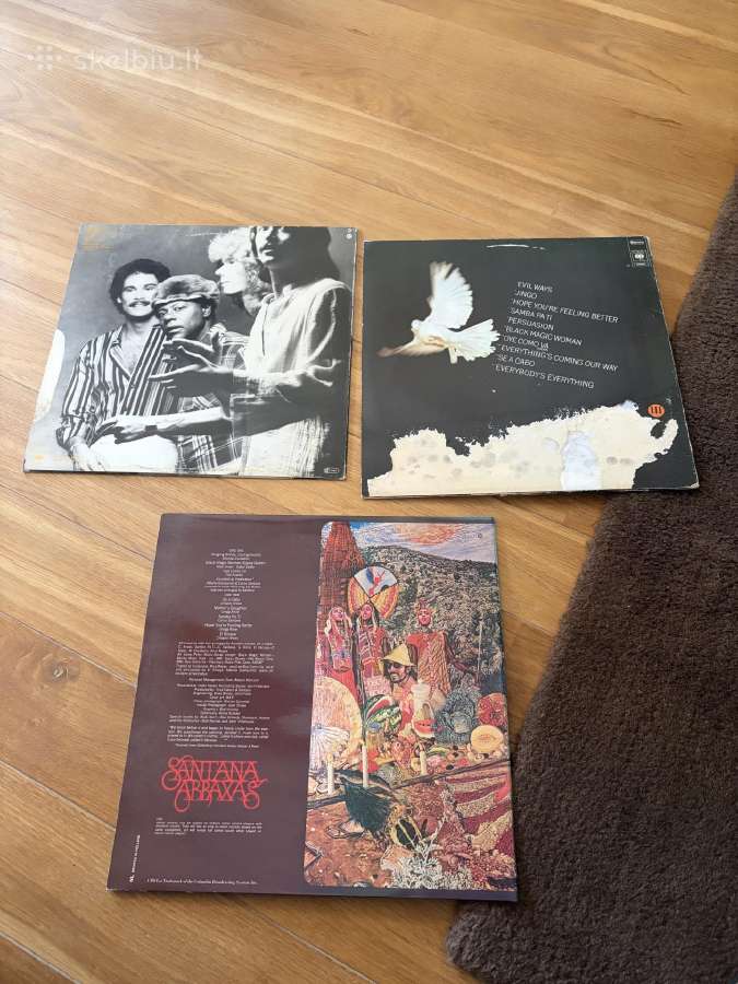 Santana rinkinys susidedantis iš 3 albumu - nuotraukos Nr. 2