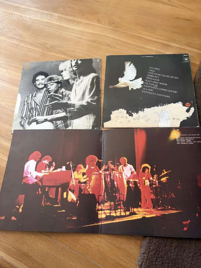 Santana rinkinys susidedantis iš 3 albumu - nuotraukos Nr. 3