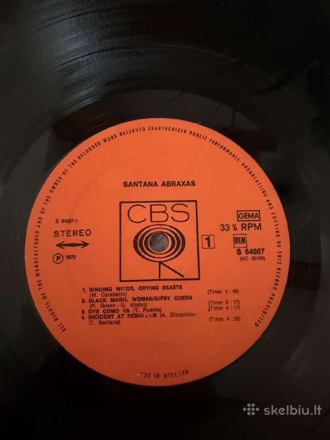 Santana rinkinys susidedantis iš 3 albumu - nuotraukos Nr. 5