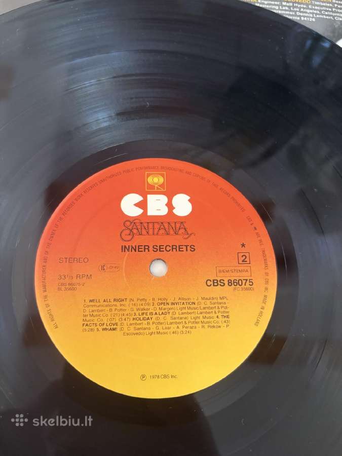 Santana rinkinys susidedantis iš 3 albumu - nuotraukos Nr. 19