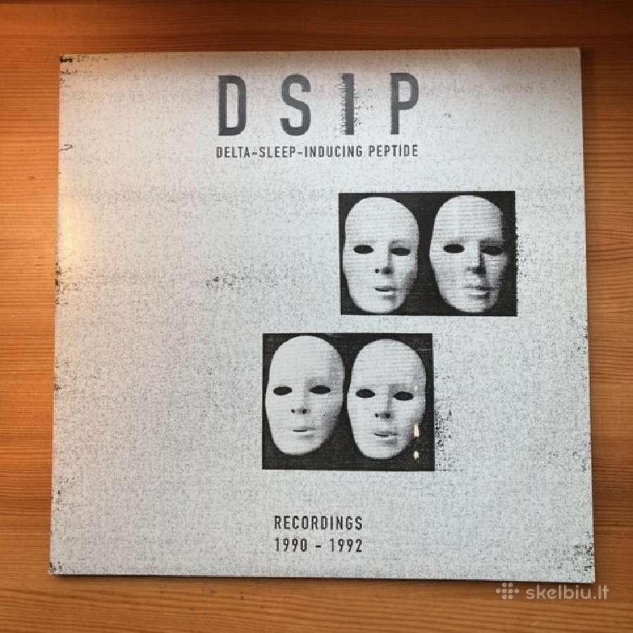 3 eksperimentinės muzikos vinilinės plokštelės.