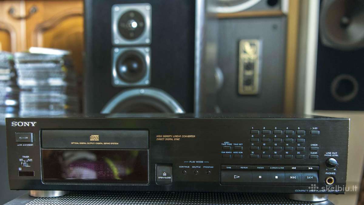 Parduodu CD grotuvą Sony Cdp-797