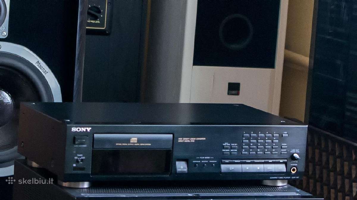 Parduodu CD grotuvą Sony Cdp-797 - nuotraukos Nr. 2