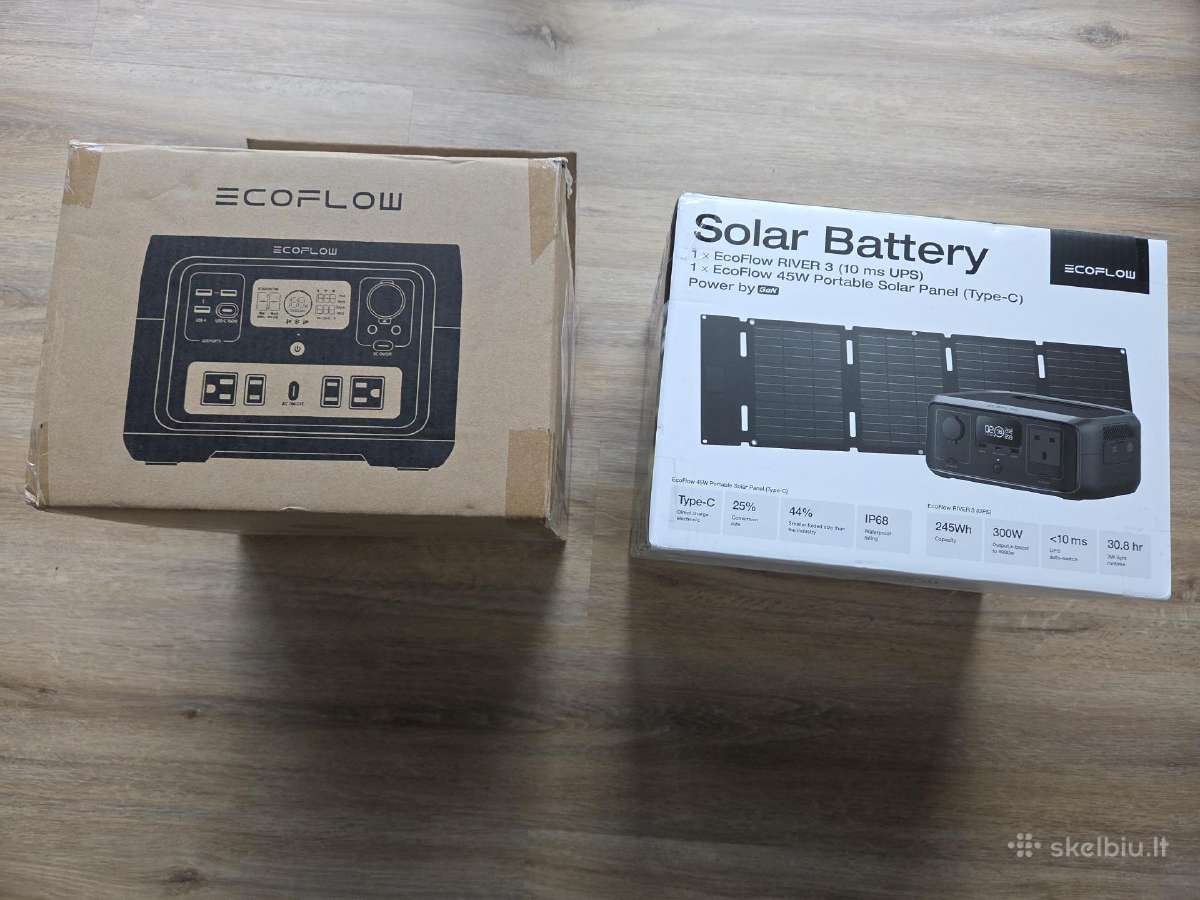 Ecoflow River 3 Ups Power Station 45w Solar River2