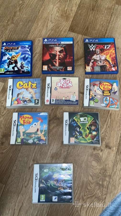 Parduodu Playstation Nintendods PSP žaidimus