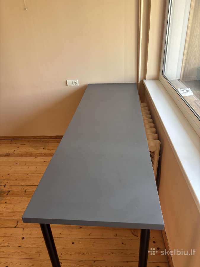 Pilkas rašomasis stalas/desk Ikea Lagkapten 200x60 - nuotraukos Nr. 2