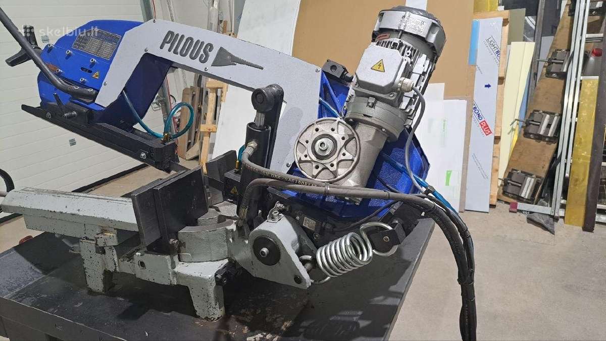 Juostinės šalto pjovimo staklės Pilous Arg 220 Plu - nuotraukos Nr. 2